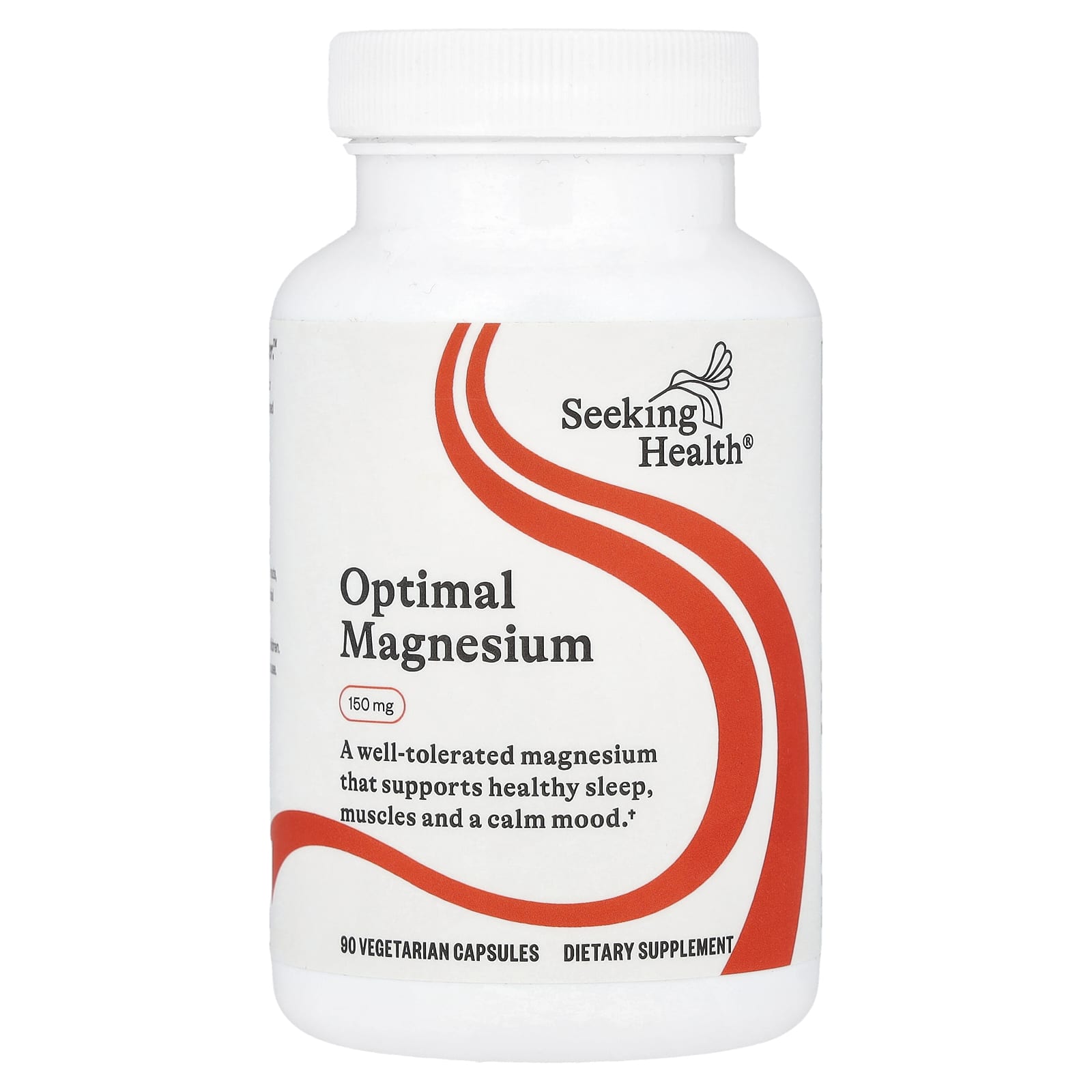 Seeking Health, Optimal Magnesium, 150 mg, 90 Vegetarian Capsules UPC 810007520643 | HiLife Vitamins